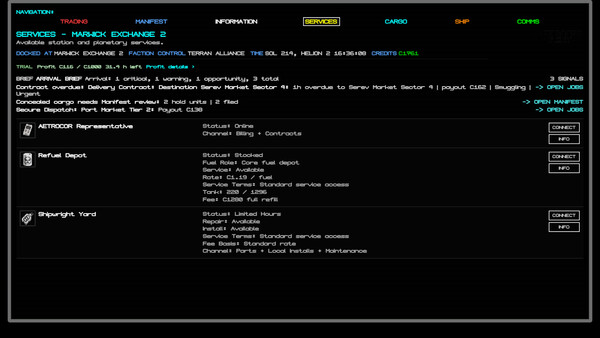 VOID PROFIT: Aetrocor Trial Vessel screenshot 4