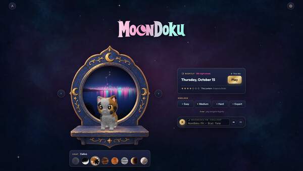 MoonDoku: Sudoku Nights screenshot 6