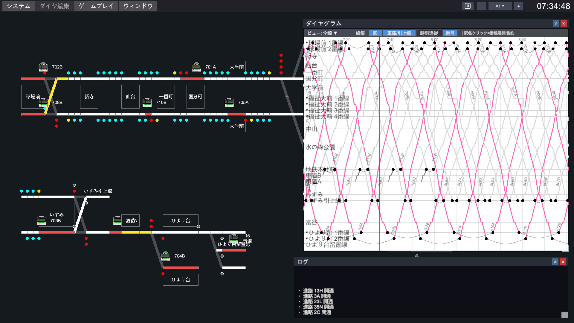 鉄道運行管理シミュレーターPro - Railway Dispatcher Pro - screenshot 1
