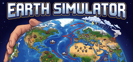 Earth Simulator(シミュレーション・ストラテジー、開発: Gamesforfarm)のヘッダー画像