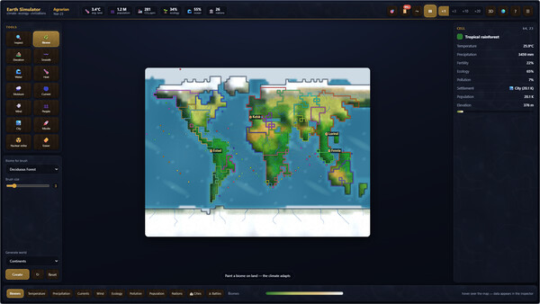 Earth Simulator スクリーンショット 1