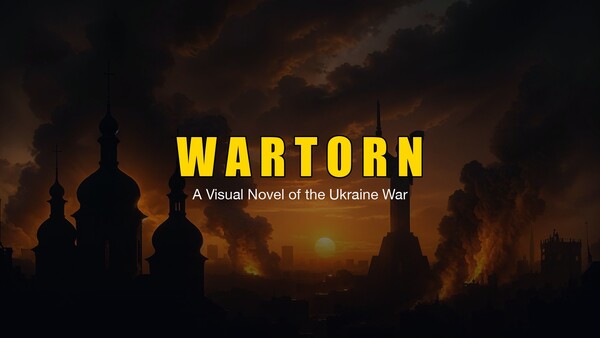 Wartorn: A Visual Novel of the Ukraine War スクリーンショット 1