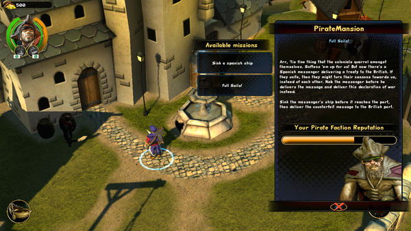 Screenshot z Pirates of Black Cove