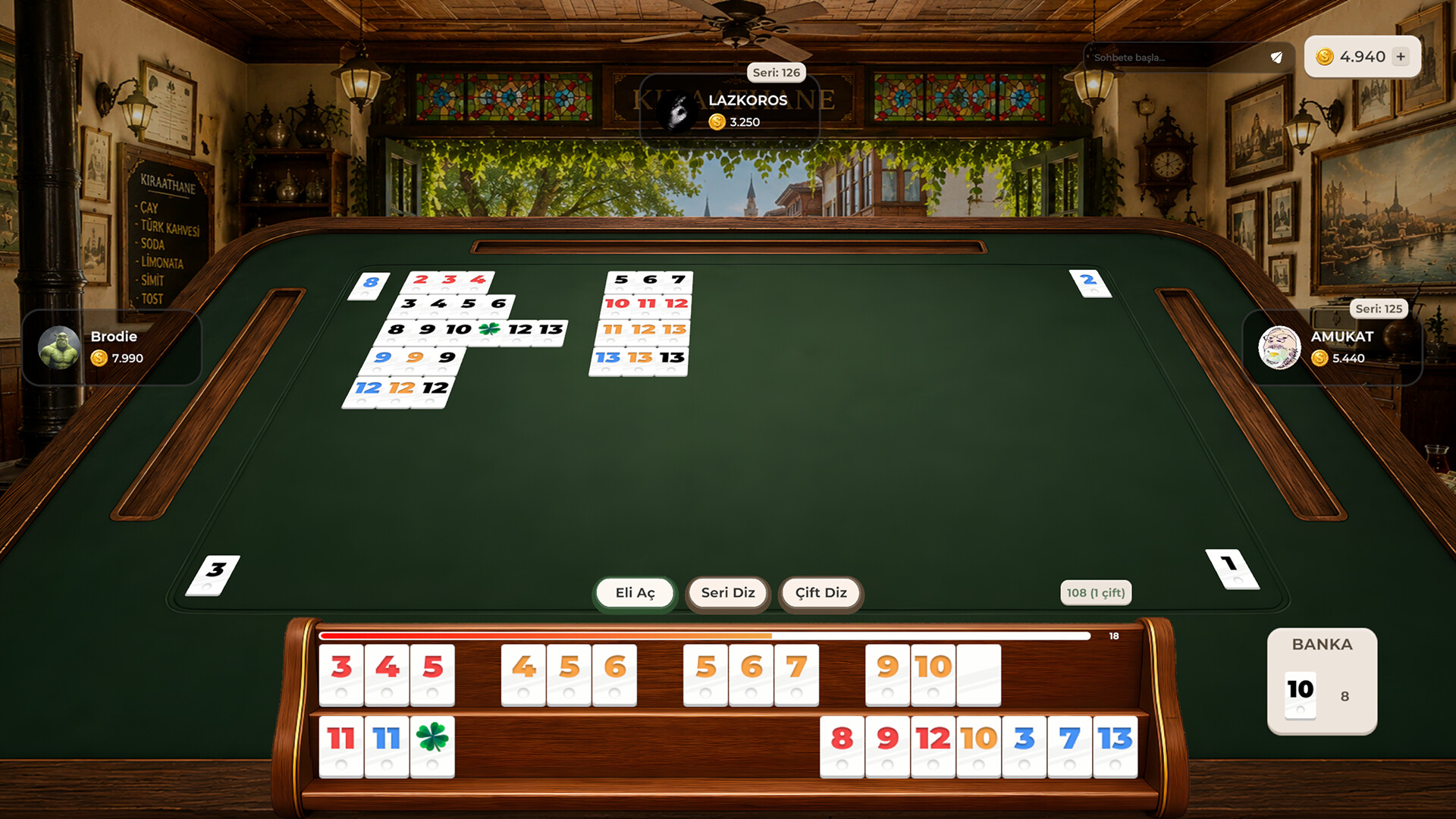 Okey 101 screenshot 2