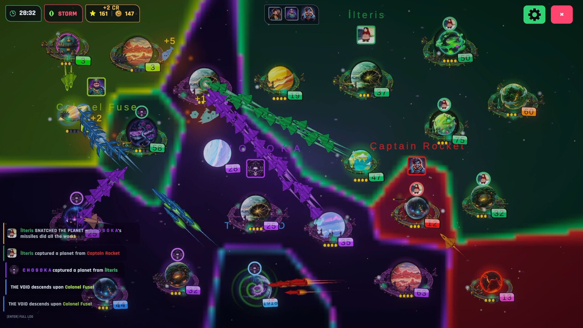 Fleetfall - Galaxy Domination screenshot 2
