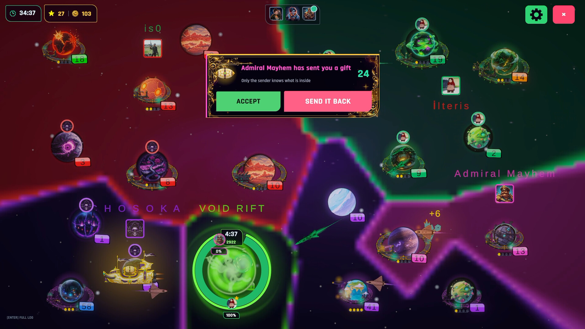 Fleetfall - Galaxy Domination screenshot 6