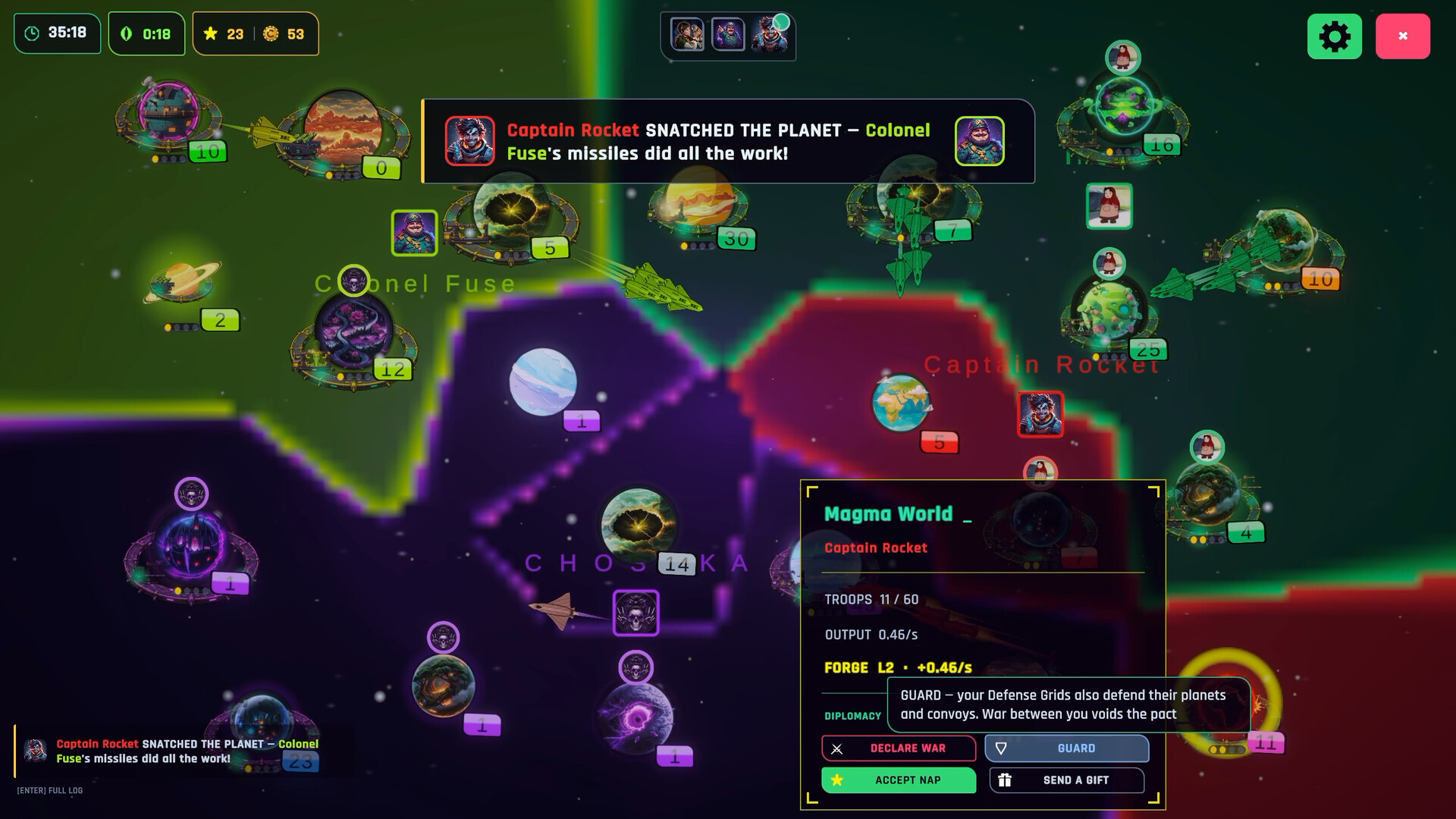 Fleetfall - Galaxy Domination screenshot #4