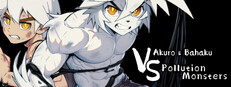 Akuro and Bahaku VS Pollution Monsters cover
