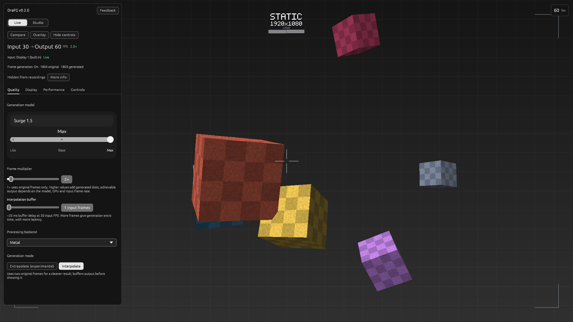 DraFG screenshot 1