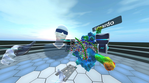 Screenshot z Nanome Screenshot z Nanome