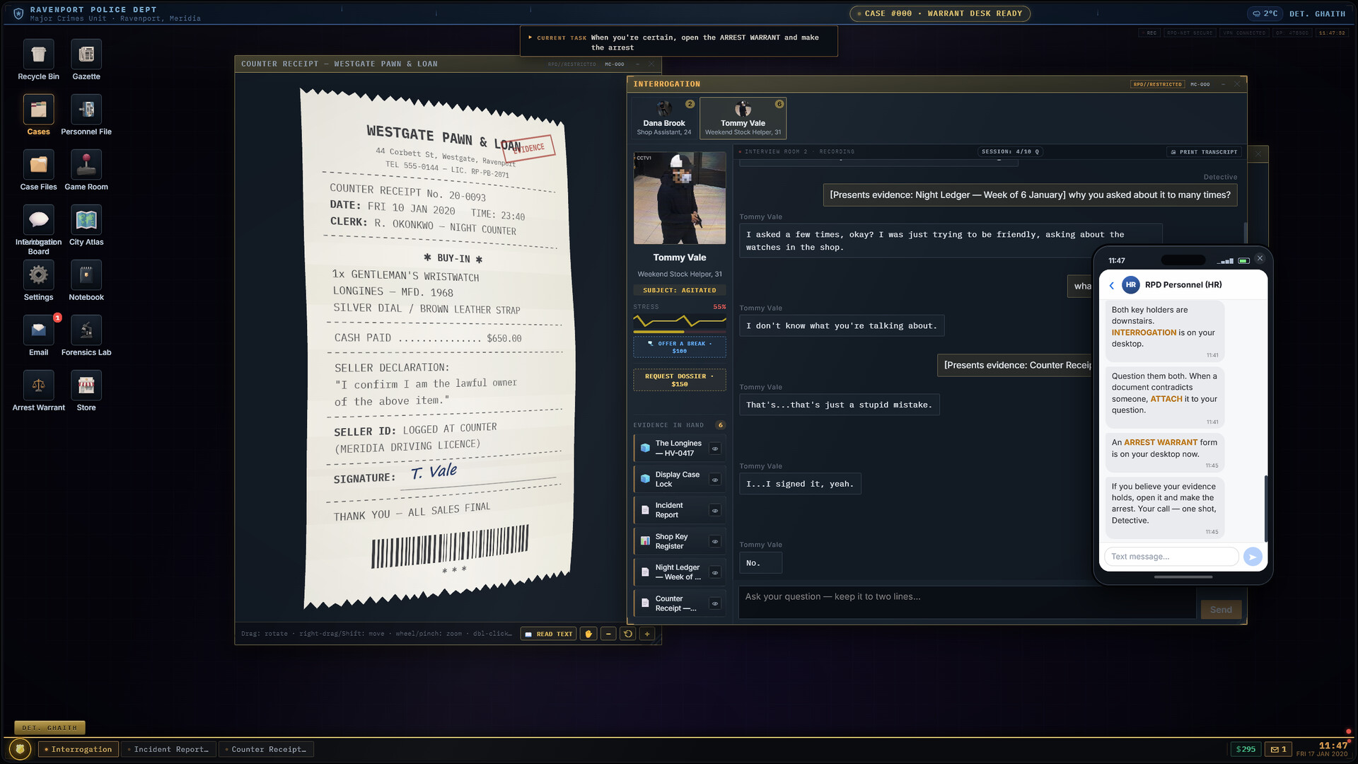 Homicide Desk screenshot
