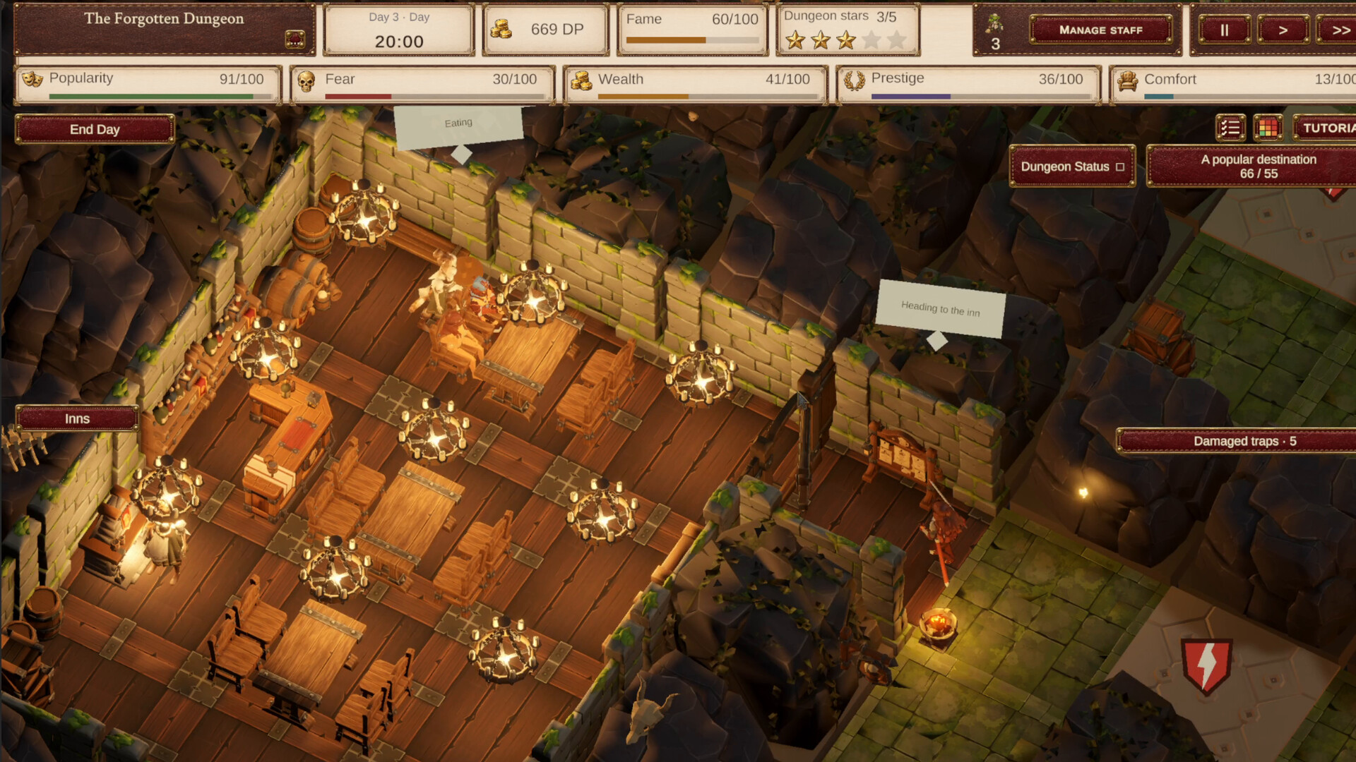 Fame & Fear: Dungeon Architect screenshot #6