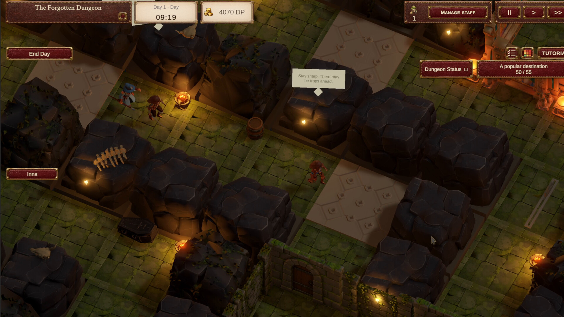Fame & Fear: Dungeon Architect screenshot #2