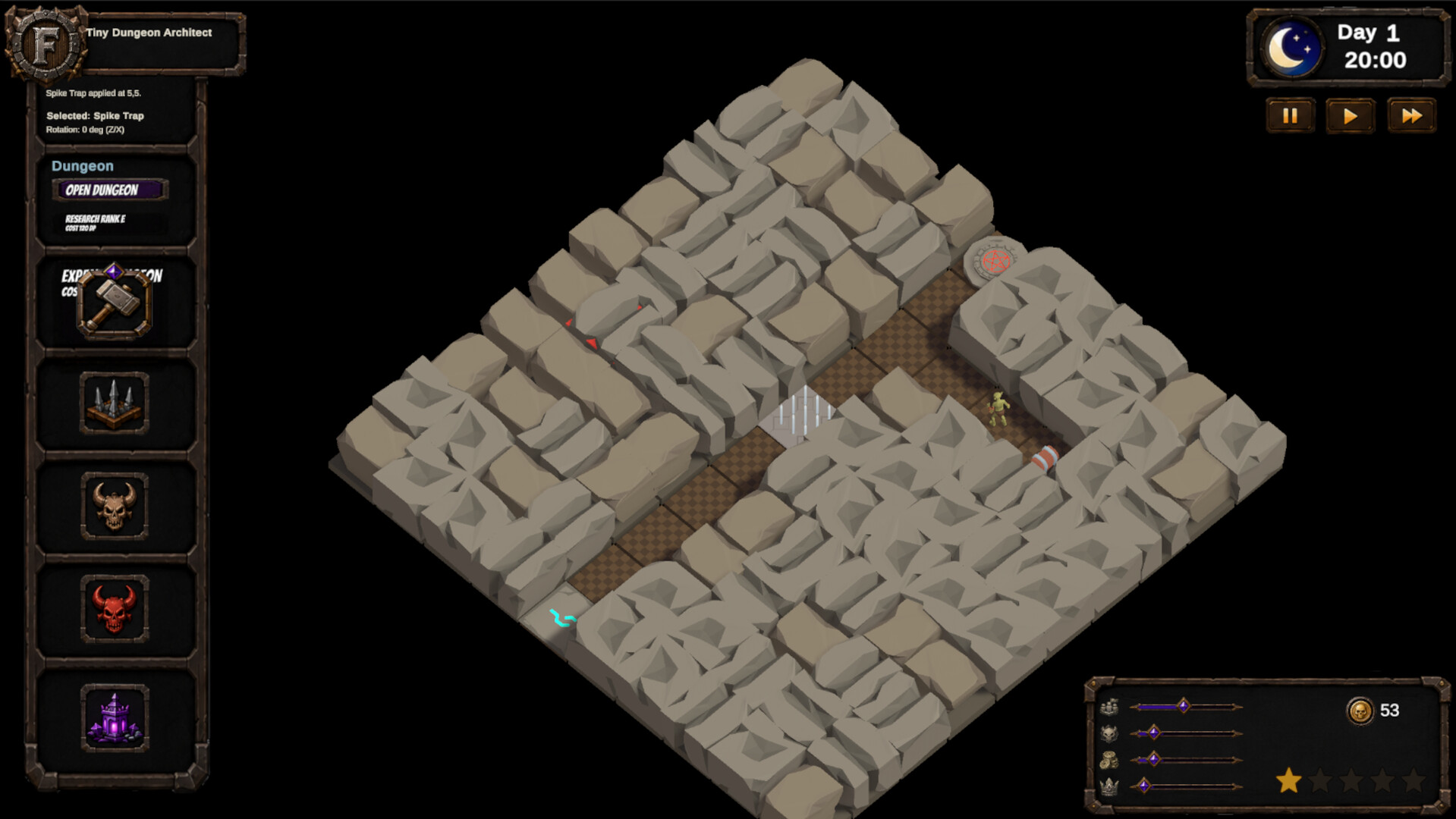 Fame & Fear: Dungeon Architect screenshot 7