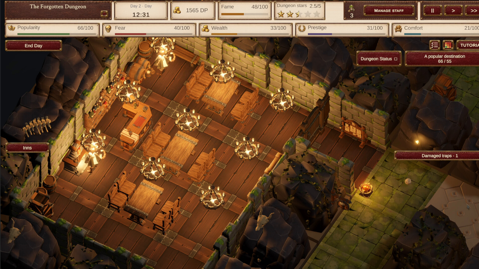 Fame & Fear: Dungeon Architect screenshot #5
