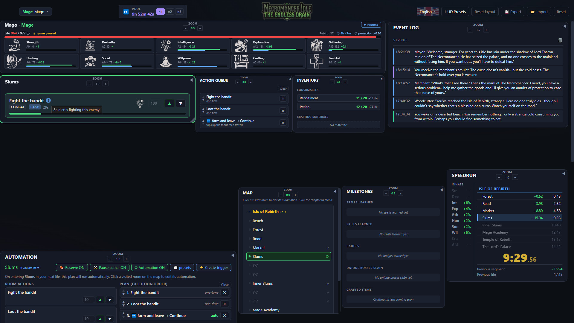 Necromancer Idle: The Endless Drain screenshot 3