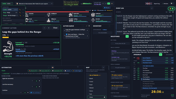 Necromancer Idle: The Endless Drain screenshot 4