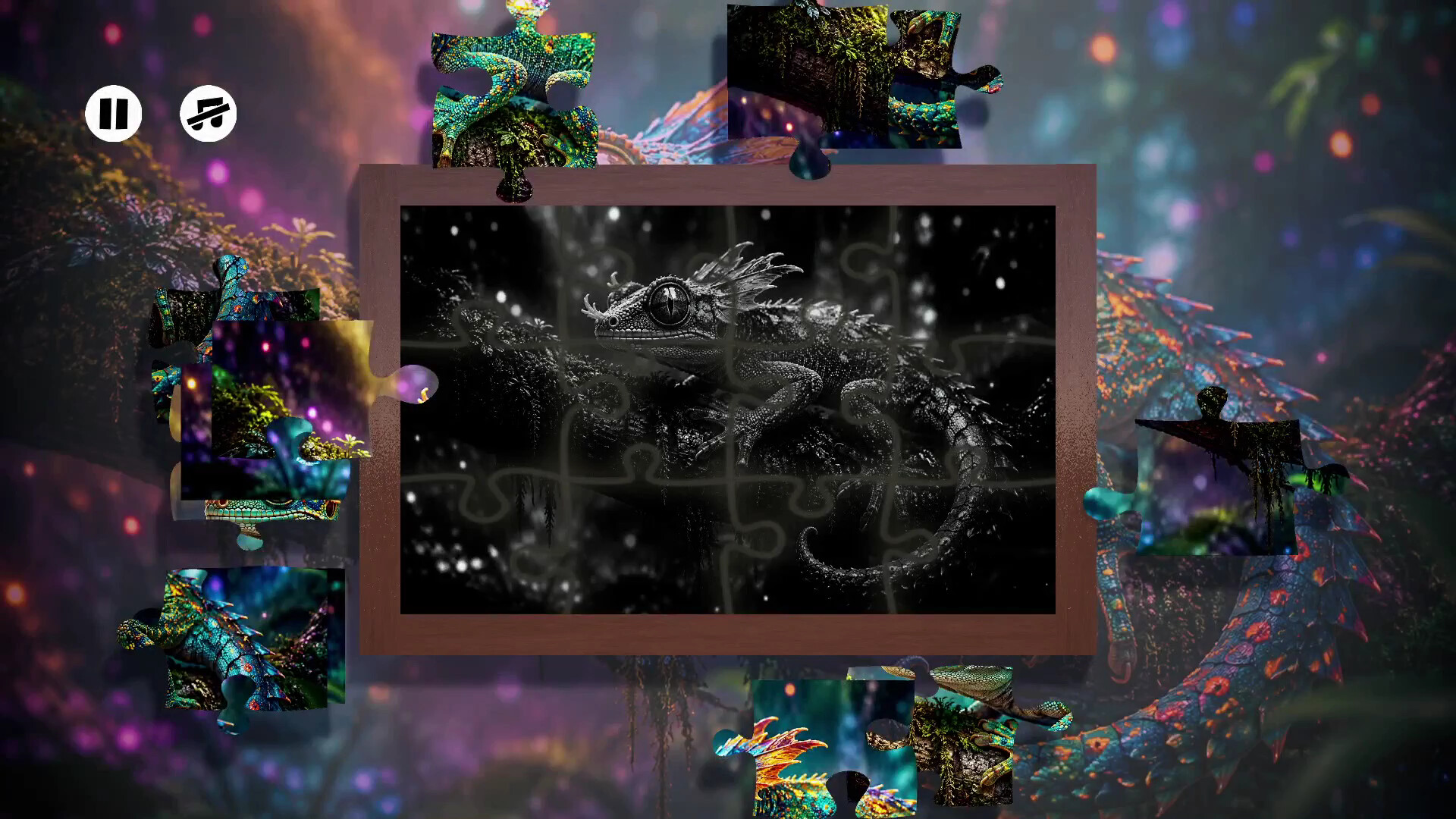 Puzzles Lizards screenshot