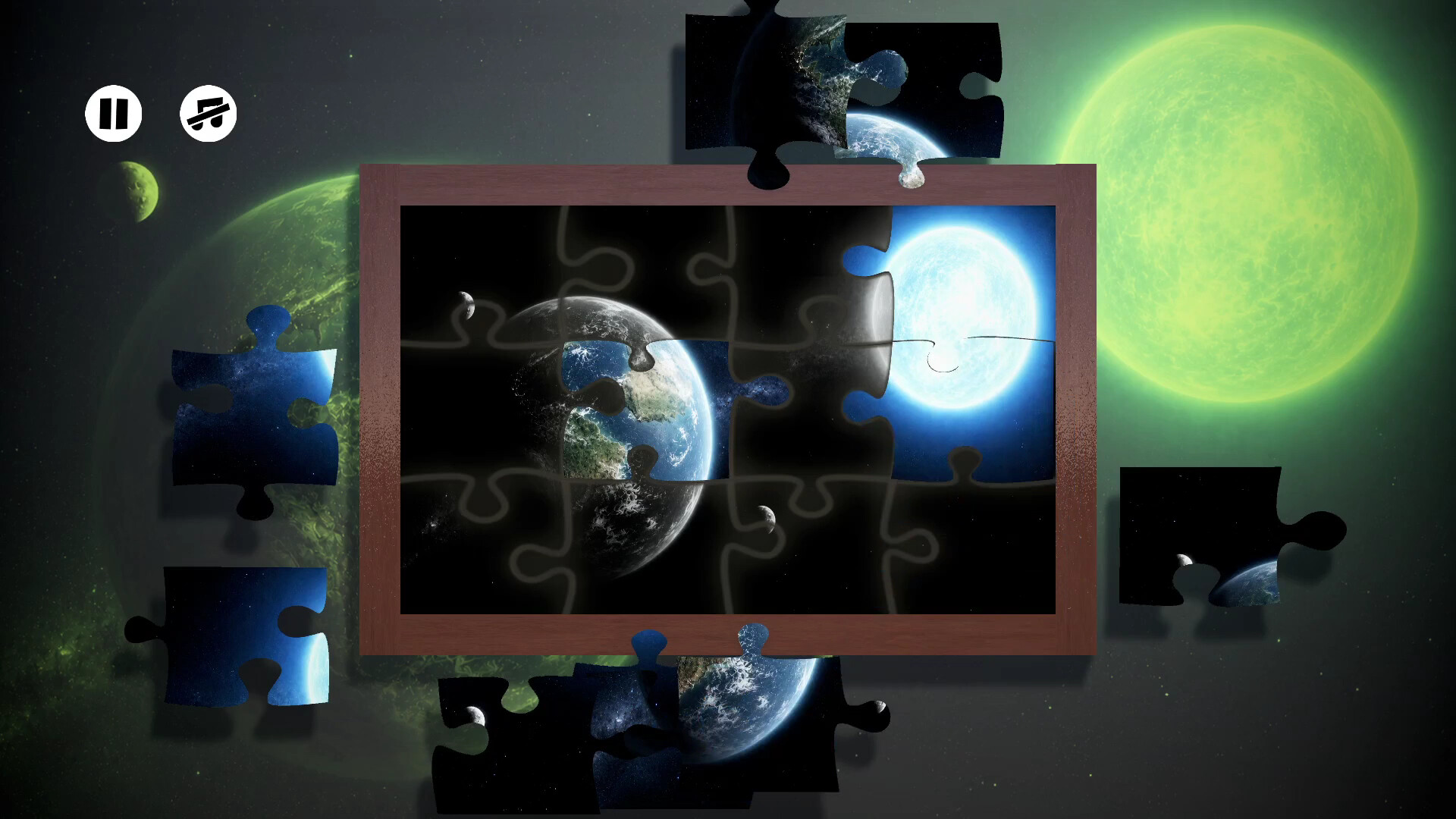 Puzzles Planets 스크린샷 3