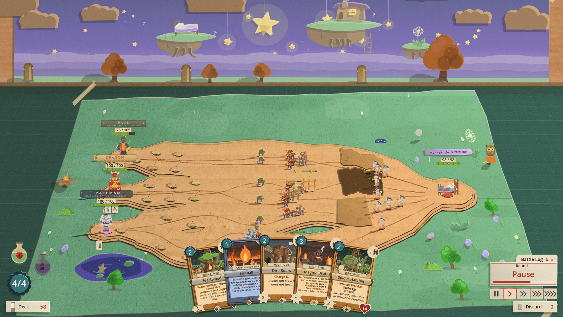 Cardboard Conquest screenshot #2