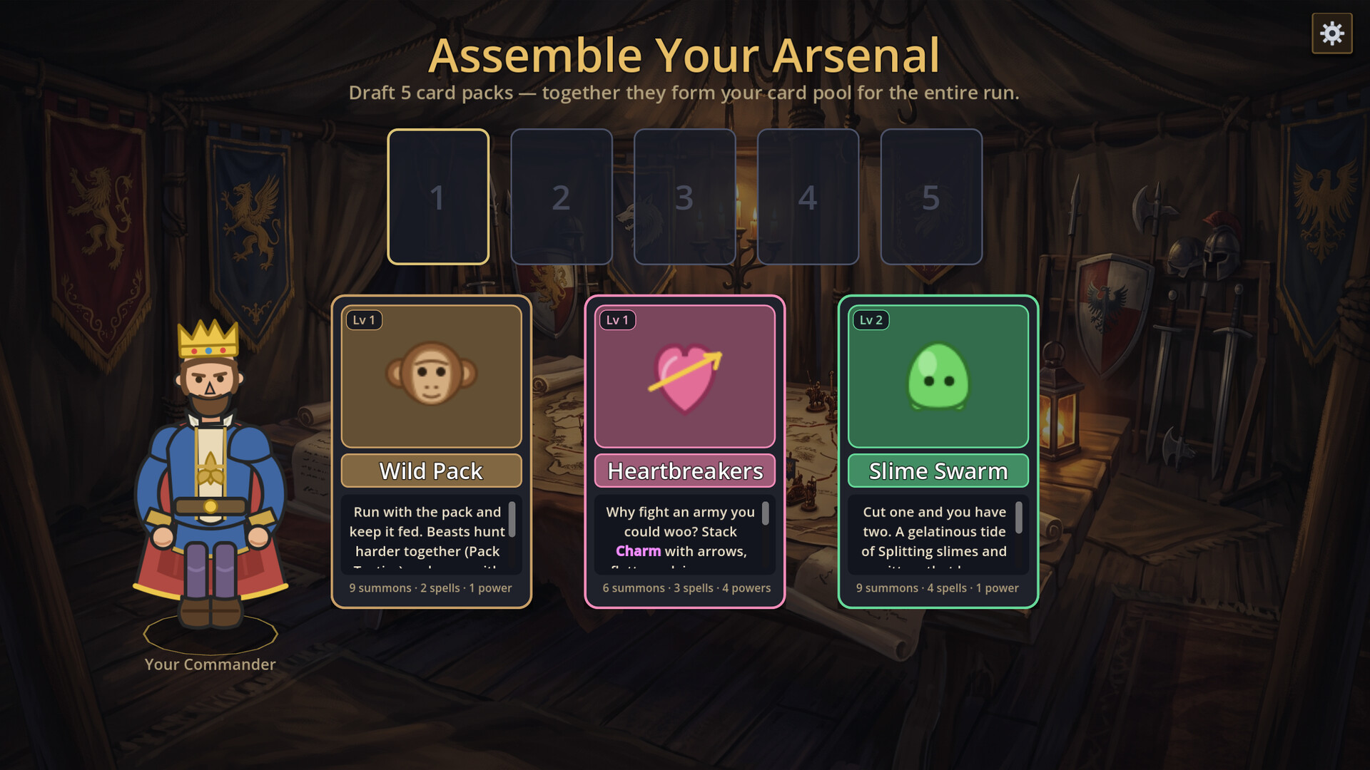Warlords: Deckbuilding Autobattler screenshot 5