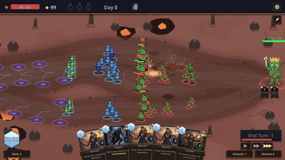 Warlords: Deckbuilding Autobattler video 3