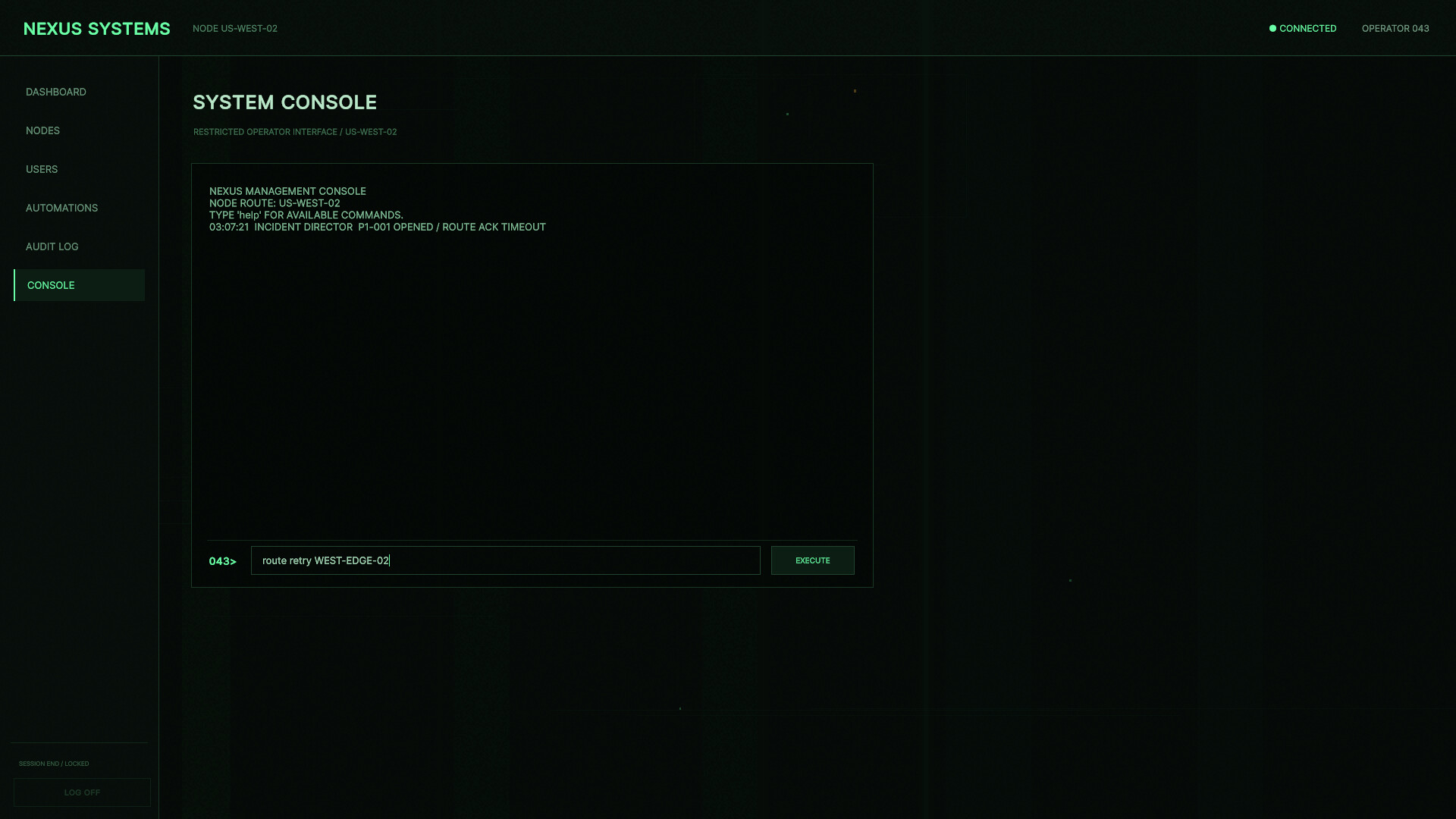 NODE ZERO screenshot 4