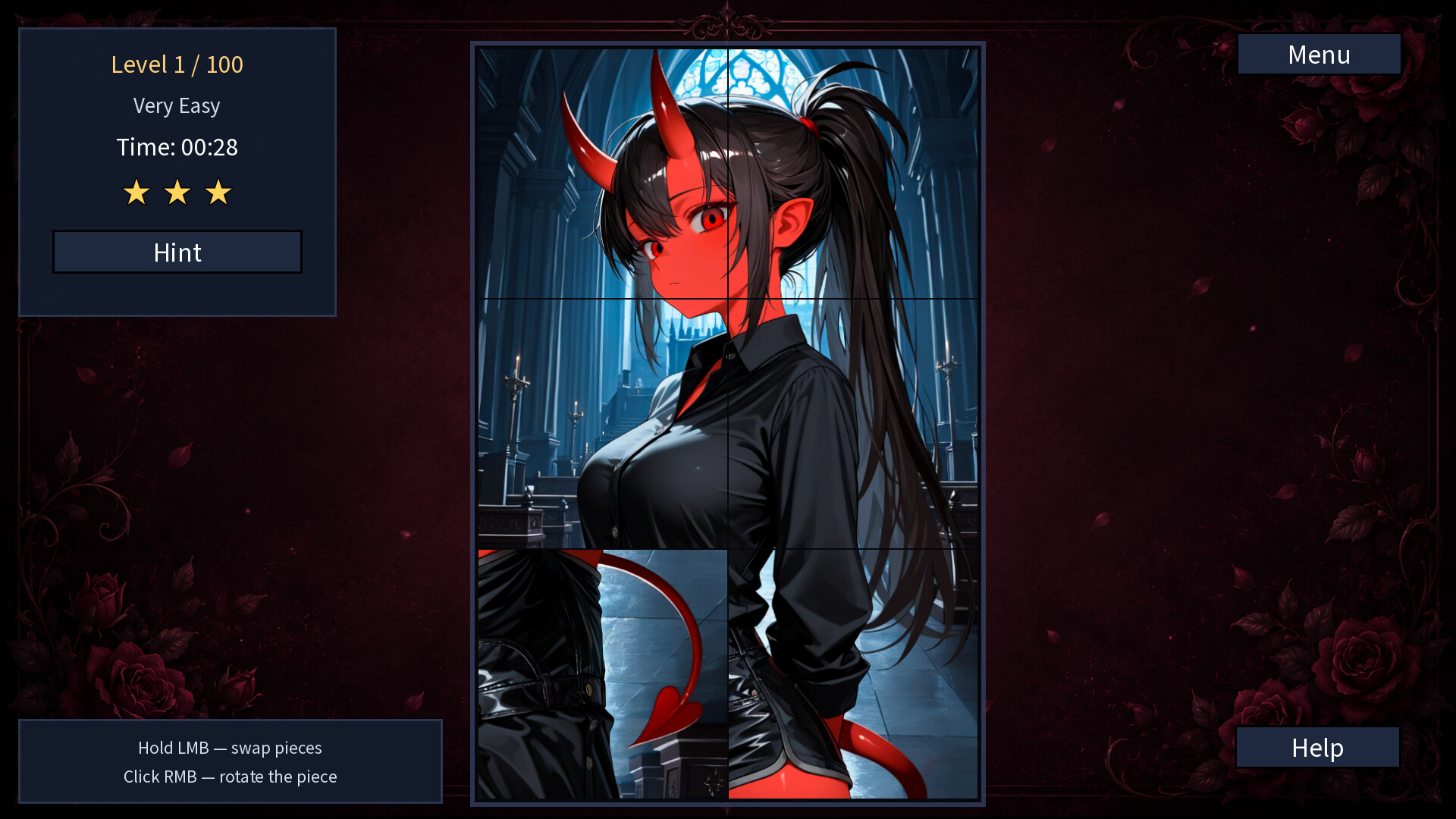 My Succubus Waifu: Hentai Puzzle screenshot 8