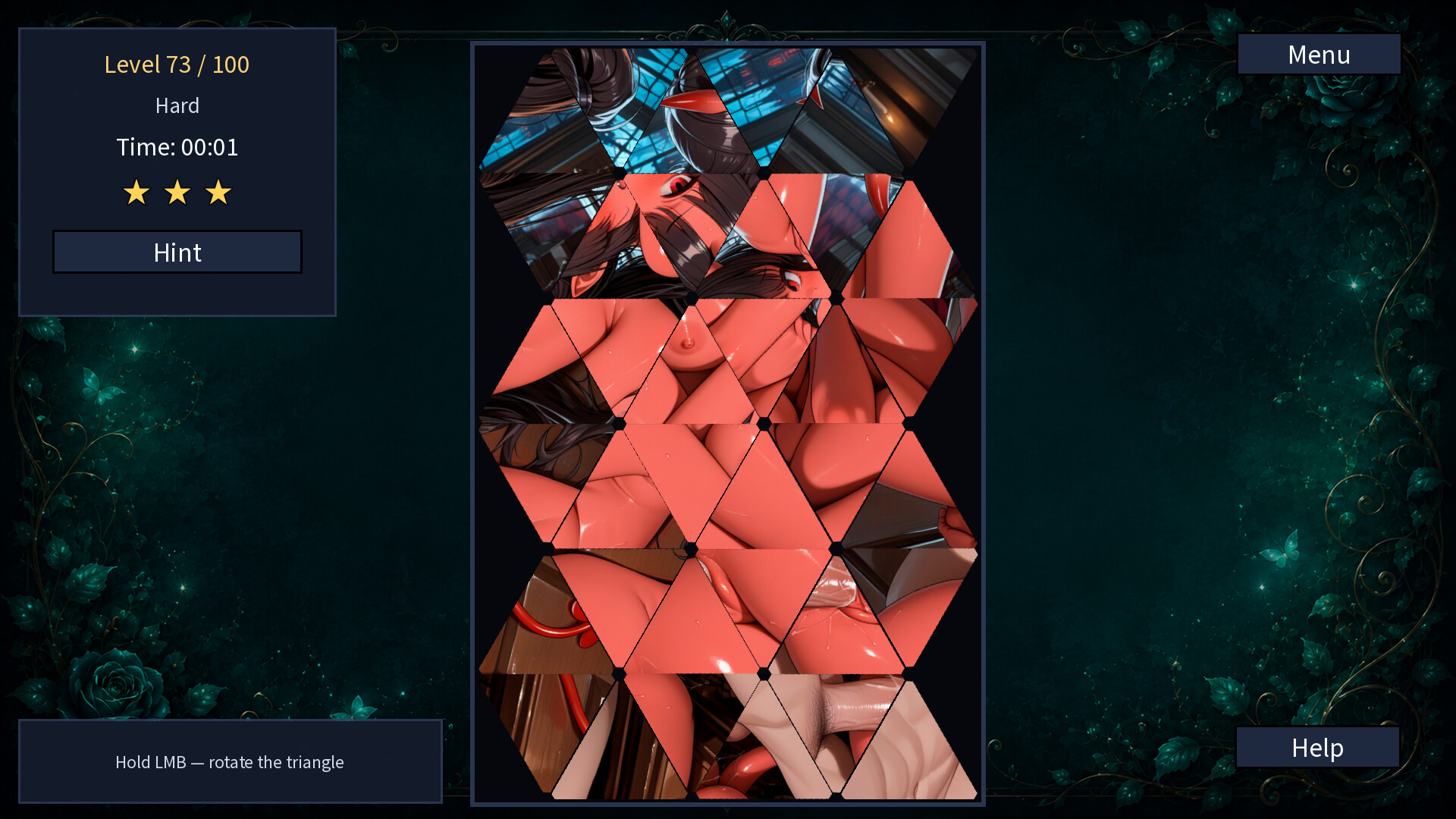 My Succubus Waifu: Hentai Puzzle screenshot 4