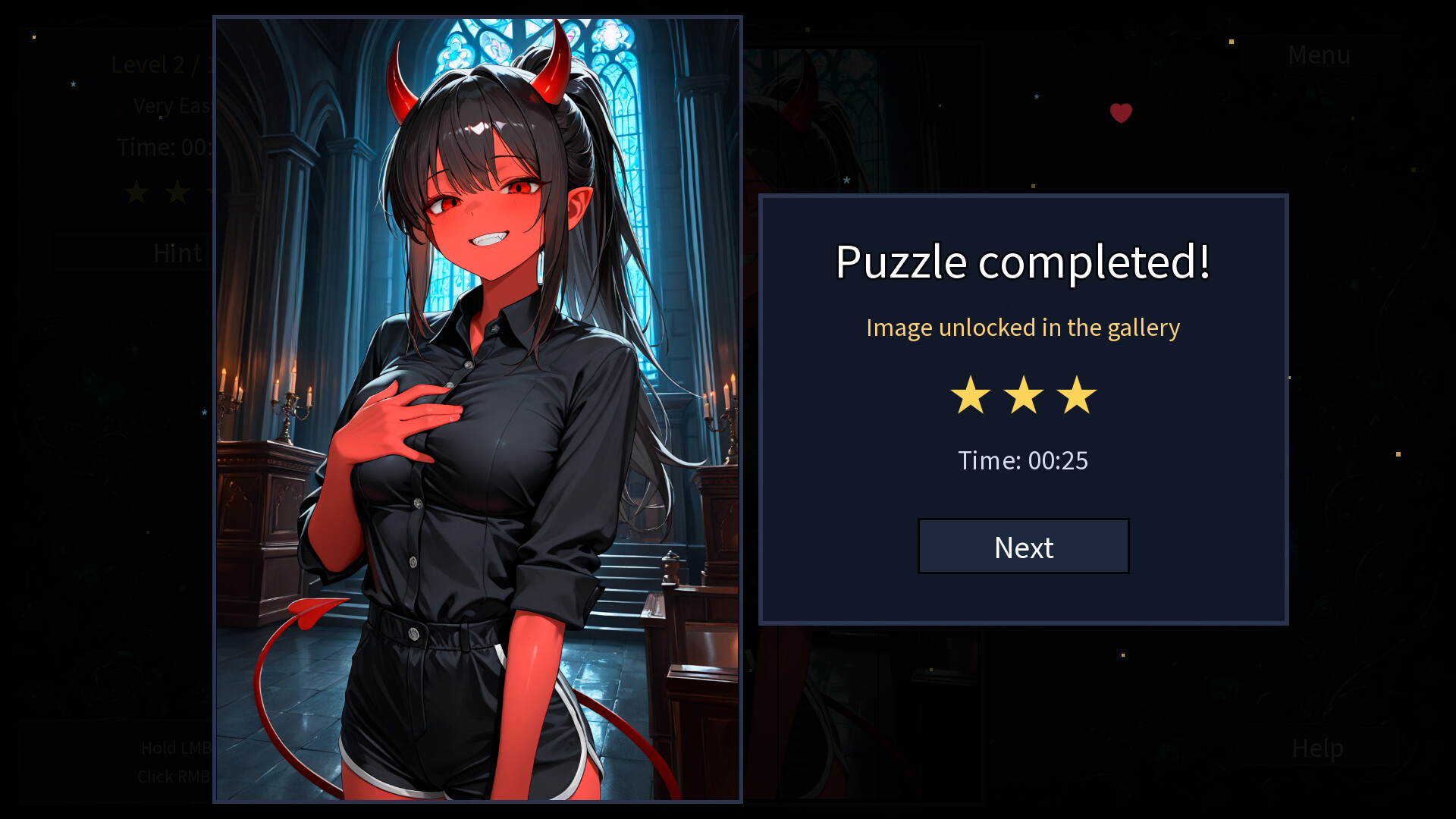 My Succubus Waifu: Hentai Puzzle screenshot 15