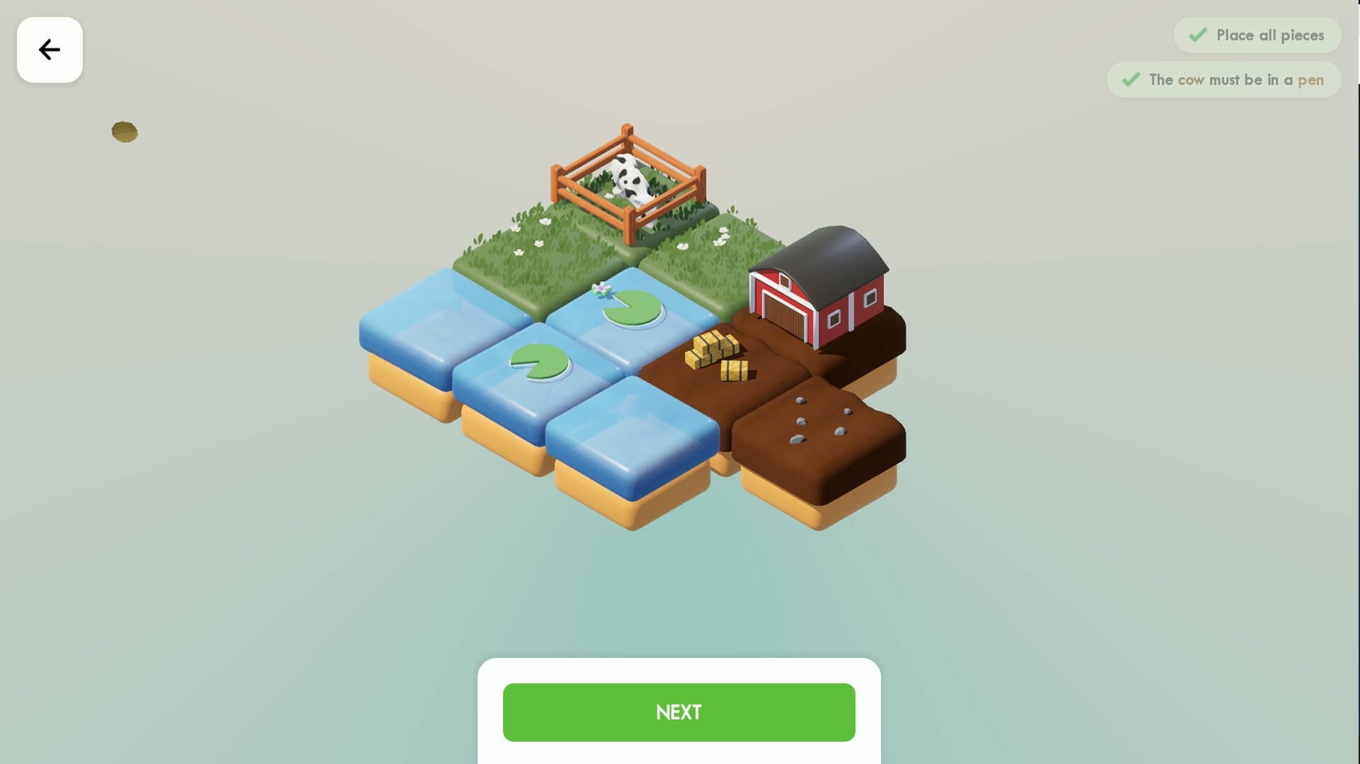 Bocage, a cozy puzzle game screenshot 1
