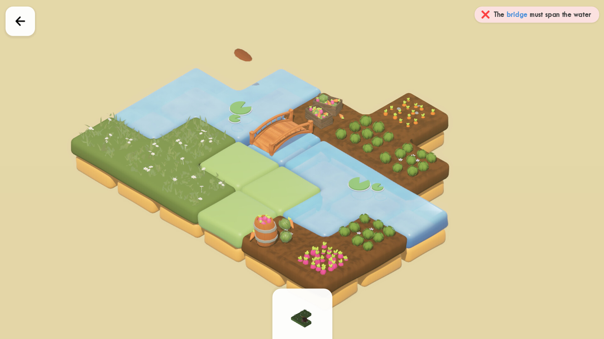 Bocage, a cozy puzzle game screenshot 1