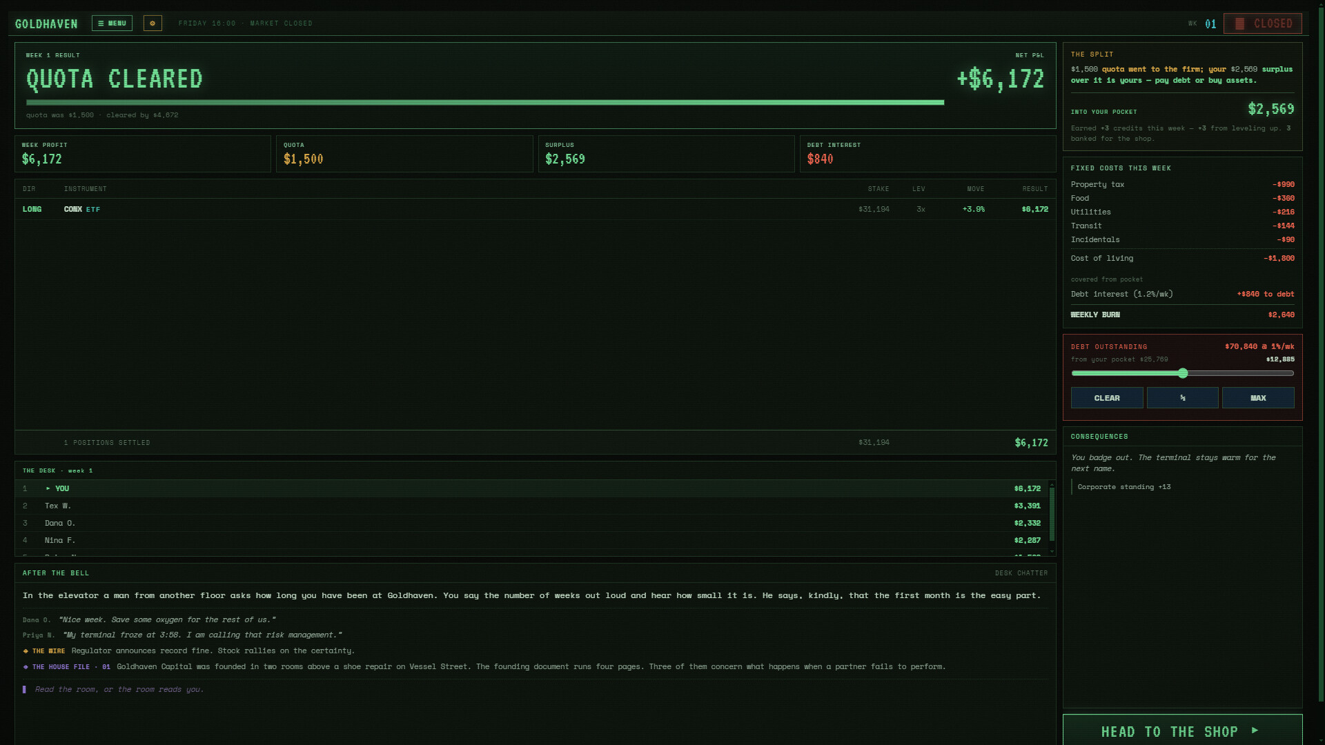 Goldhaven – Screenshot 1