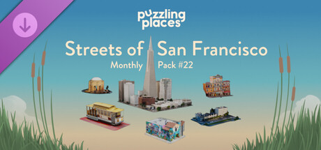 Capa oficial de Puzzling Places - Monthly Pack #22 - Streets of San Francisco