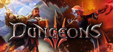 Steam header art for Dungeons 3