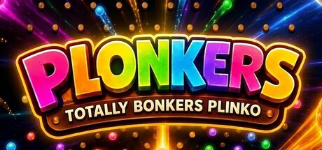 Plonkers - totally bonkers plinko header art