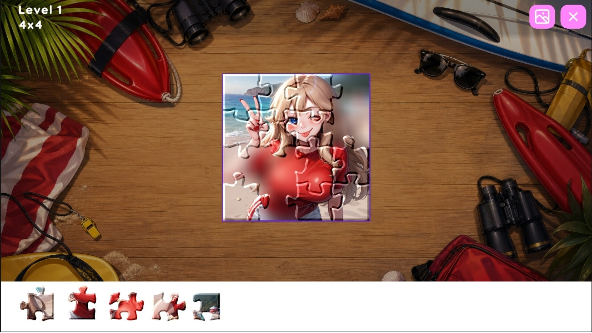 Hentai Puzzle: Sunny screenshot 3