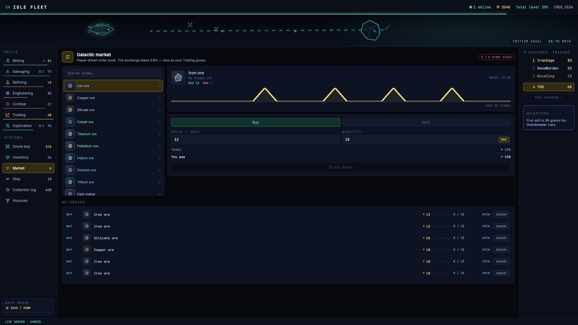 Idle Fleet screenshot