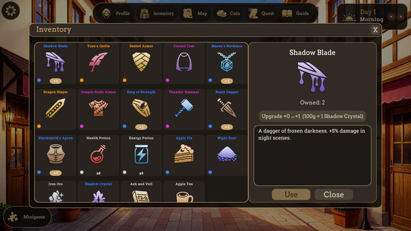 Screenshot of Whispers of the Night
