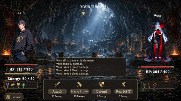 Screenshot of Whispers of the Night