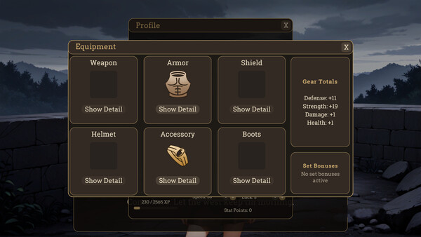 Screenshot of Whispers of the Night