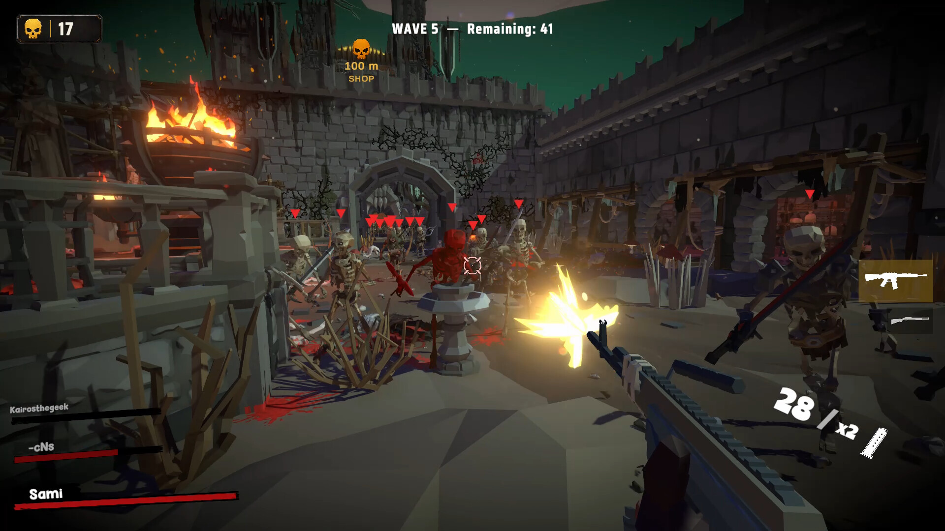 Hunt Skeletons Together