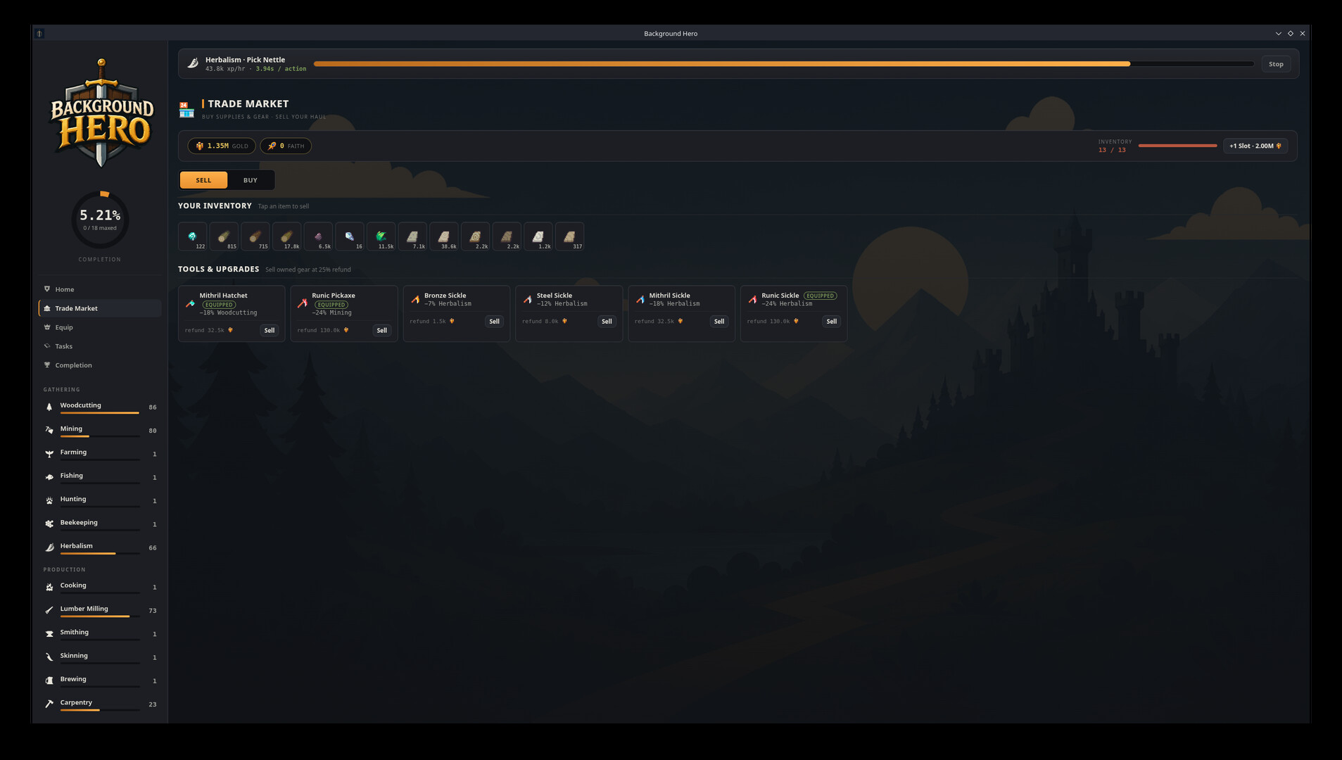 Background Hero screenshot 3