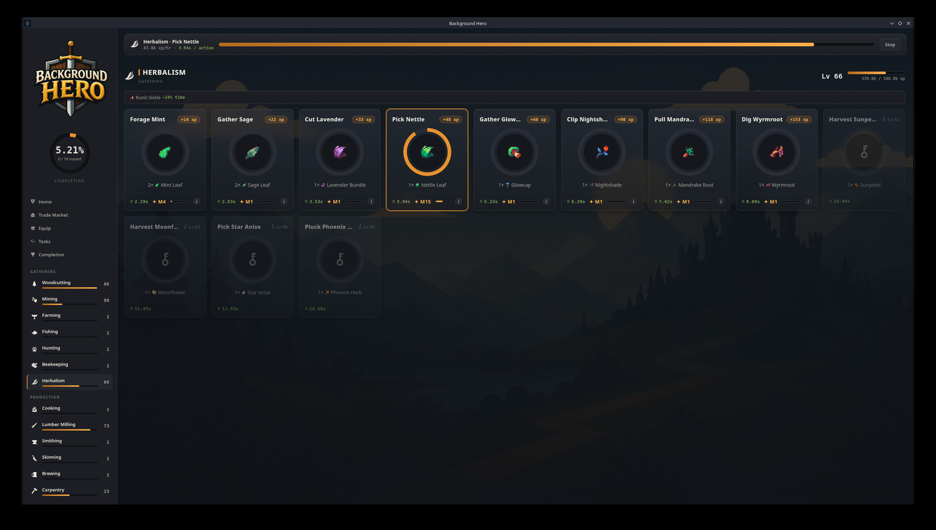 Background Hero screenshot 1