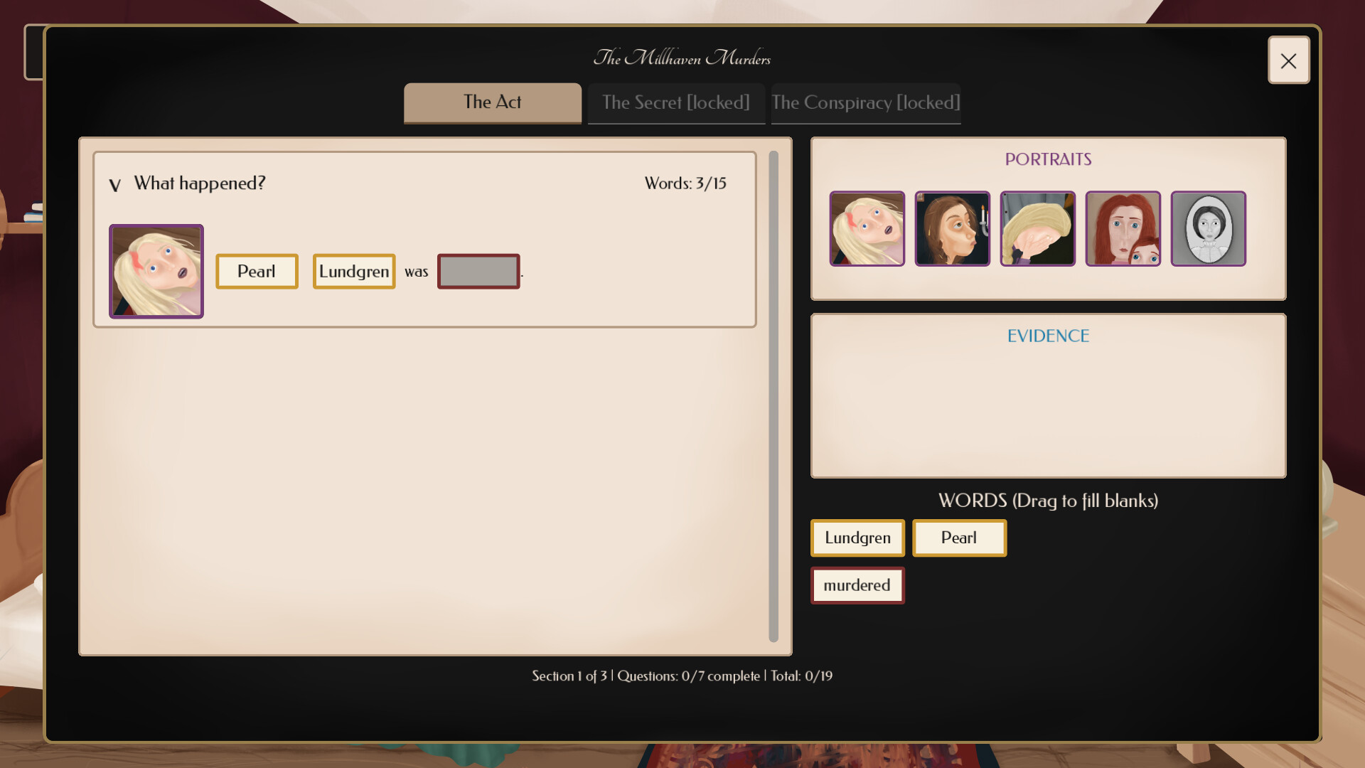 The Millhaven Murders screenshot 1