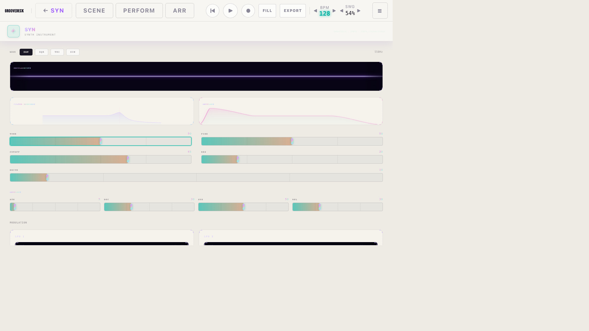 GrooveDeck Featured Screenshot #1