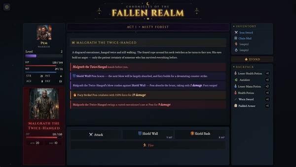 Chronicles of the Fallen Realm 스크린샷 1