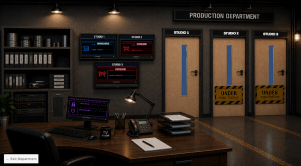 TV Network Simulator Screenshot