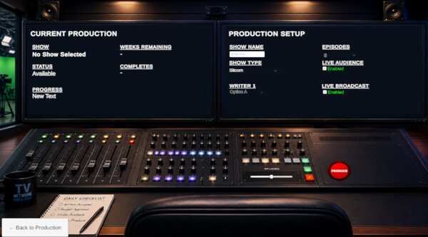 TV Network Simulator Screenshot
