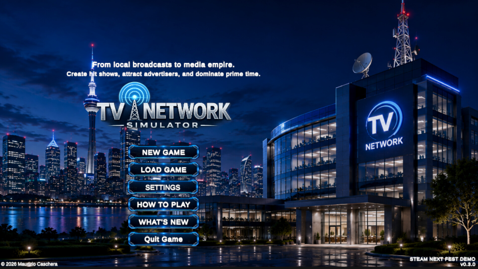 TV Network Simulator